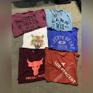 Under Armour muscle tanks & t shirt